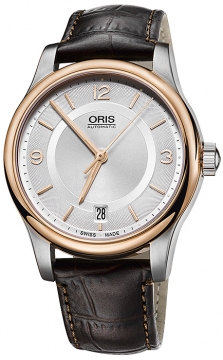 Buy this new Oris Classic Date 37mm 01 733 7578 4331-07 5 18 10 midsize watch for the discount price of £580.00. UK Retailer.